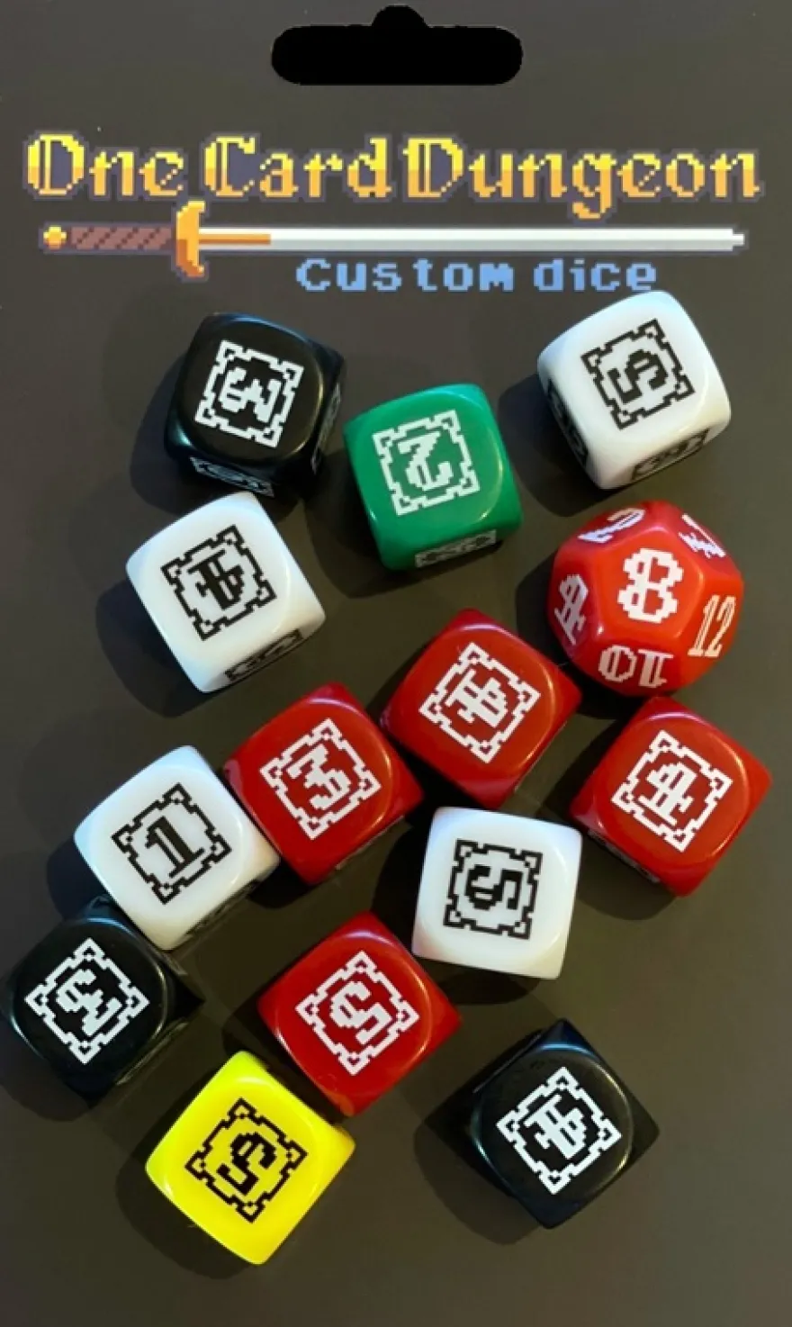 One Card Dungeon - Dadi Custom
