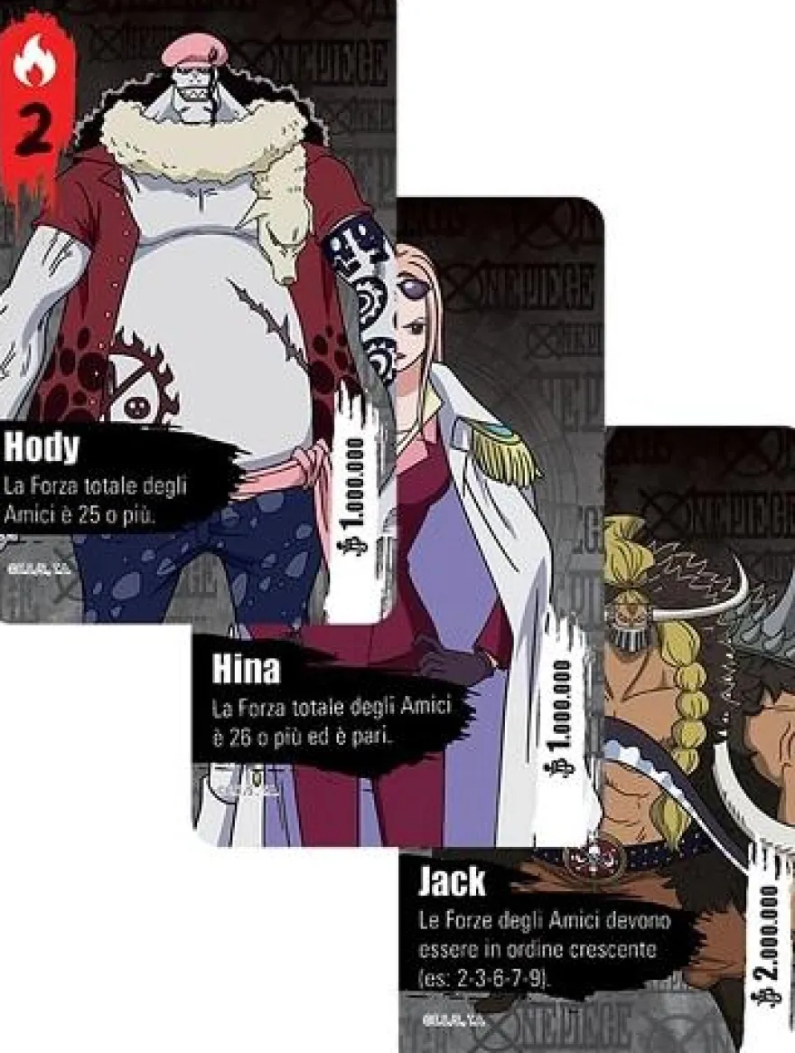 One Piece - Nakama Amici & Nemici