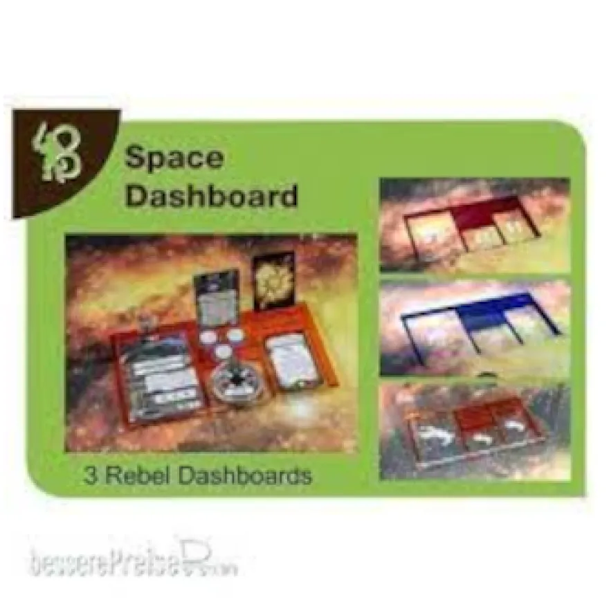 Organizer per Giochi da Tavolo - Space Dashboard Pack Rebel