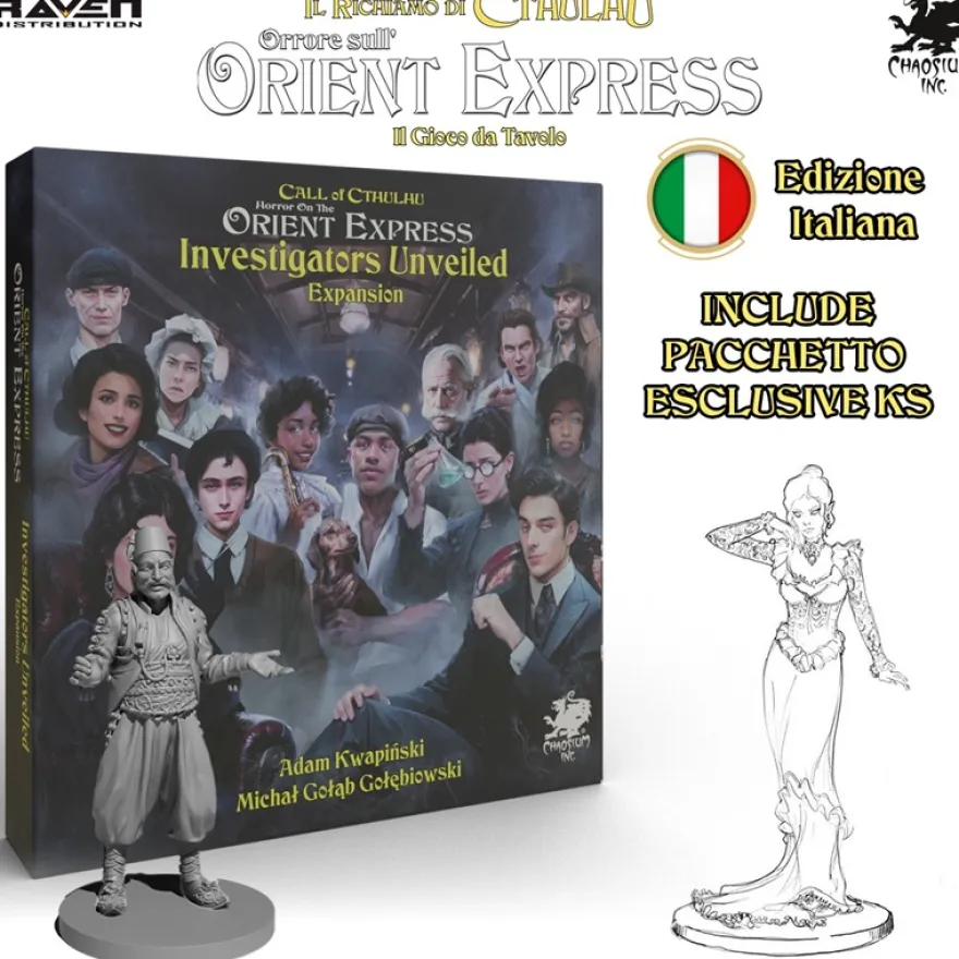 Orrore sull'Orient Express - Investigatori Rivelati + Promo Esclusive KS