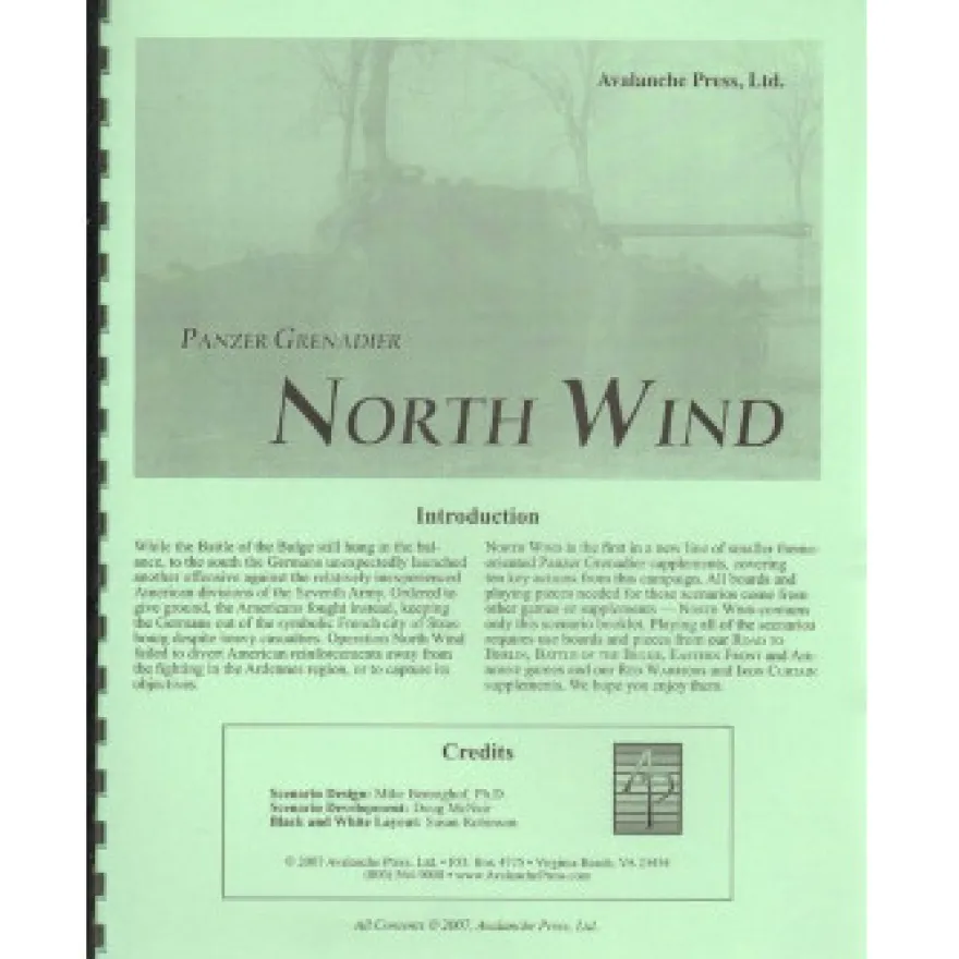 Panzer Grenadier - North Wind
