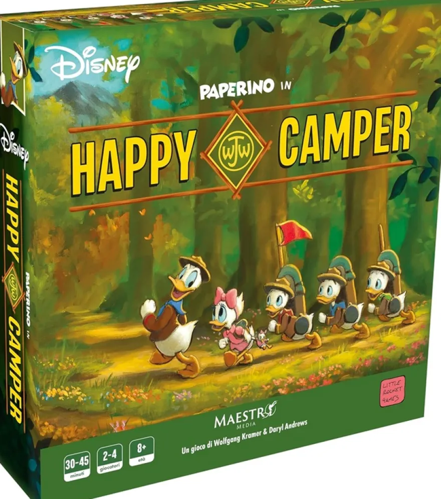 Paperino in Happy Camper