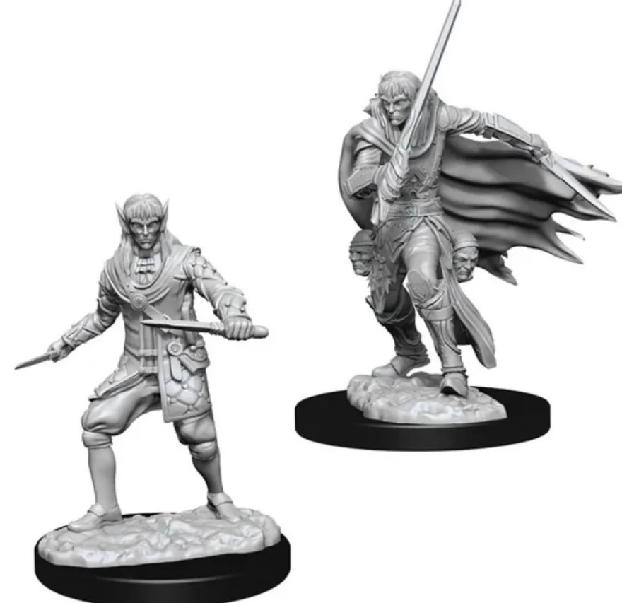 Pathfinder Battles Deep Cuts - Male Elf Rogue