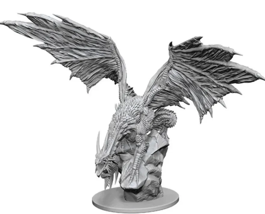 Pathfinder Battles Deep Cuts - Silver Dragon