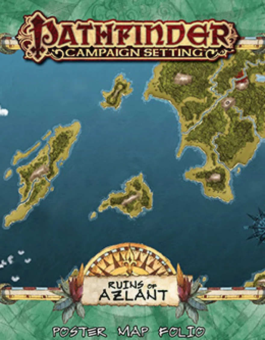 Pathfinder Campaign Settings: Mappe per Ruins of Azlant