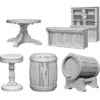 Pathfinder Deep Cuts Miniatures - Interni della Taverna del Drago