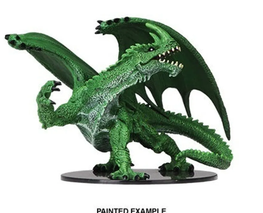Pathfinder Deep Cuts Miniatures - Gargantuan Green Dragon