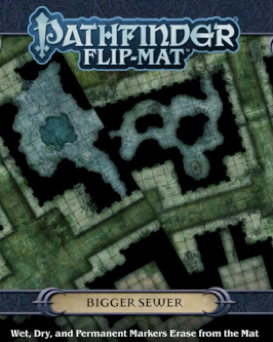 Pathfinder Flip-Mat Map: Bigger Sewer