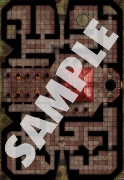 Pathfinder Flip-Mat Map: Bigger Temple