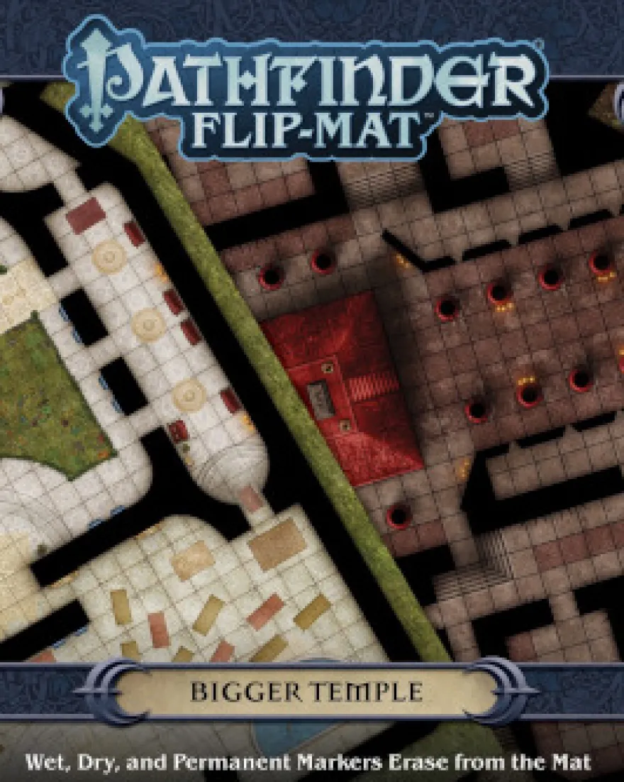Pathfinder Flip-Mat Map: Bigger Temple