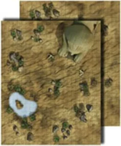 Pathfinder Flip-Mat Map: Classics Desert