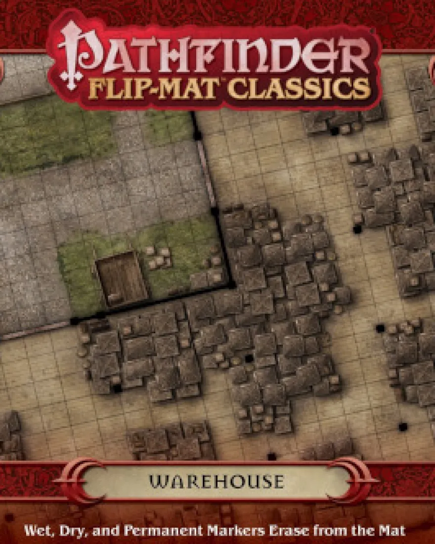 Pathfinder Flip-Mat Map: Classics Warehouse