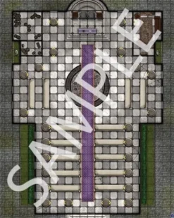 Pathfinder Flip-Mat Map: Classics Cathedral