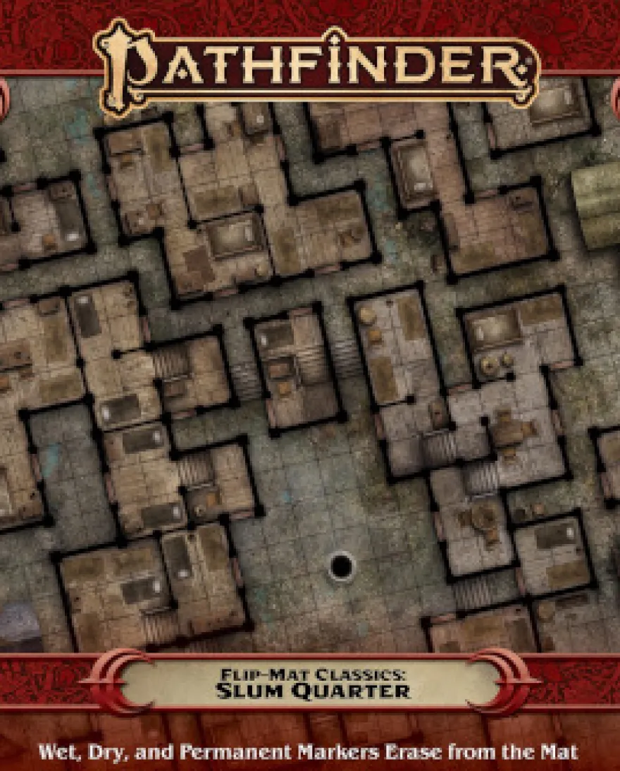 Pathfinder Flip-Mat Map: Classics Slum Quarter
