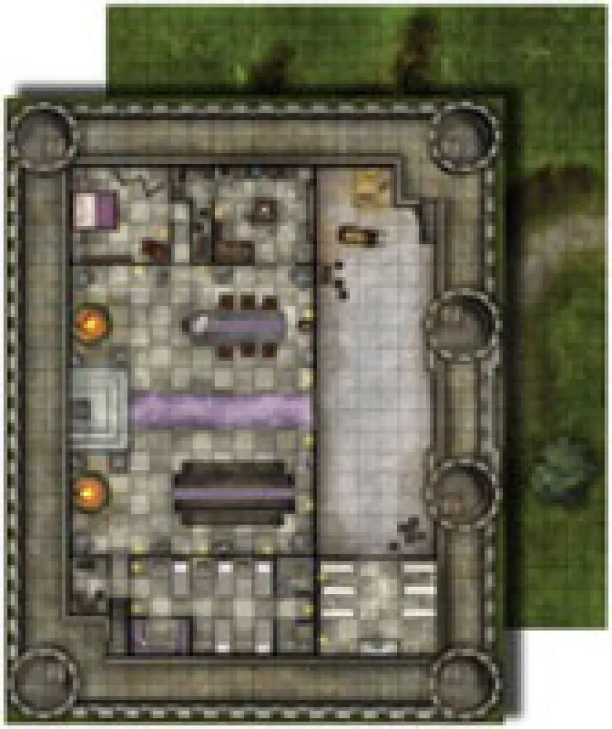 Pathfinder Flip-Mat Map: Classics Keep