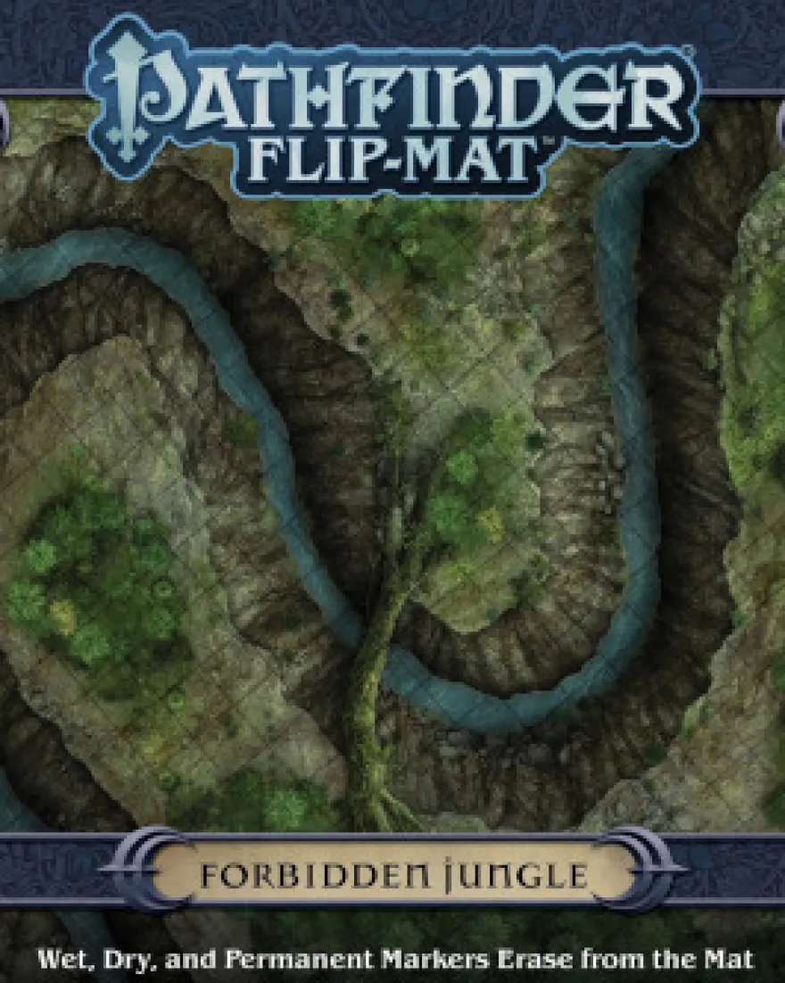 Pathfinder Flip-Mat Map: Forbidden Jungle
