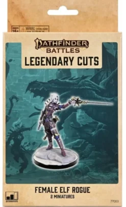 Pathfinder Legendary Cuts - Female Elf Rogue