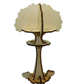 Pedina Speciale - Esplosione Atomica - Legno