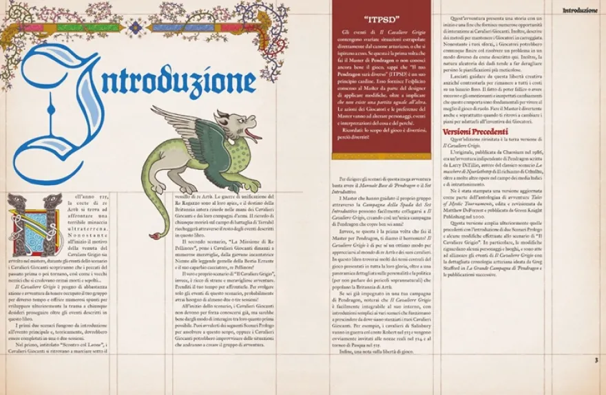 Pendragon Edizione Italiana - Il Cavaliere Grigio