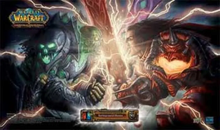 Playmat - Tappetino da gioco - World of Warcraft Human Vs. Undead
