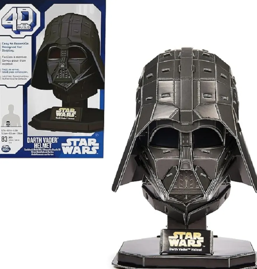 Puzzle 4D Star Wars - Casco di Darth Vader