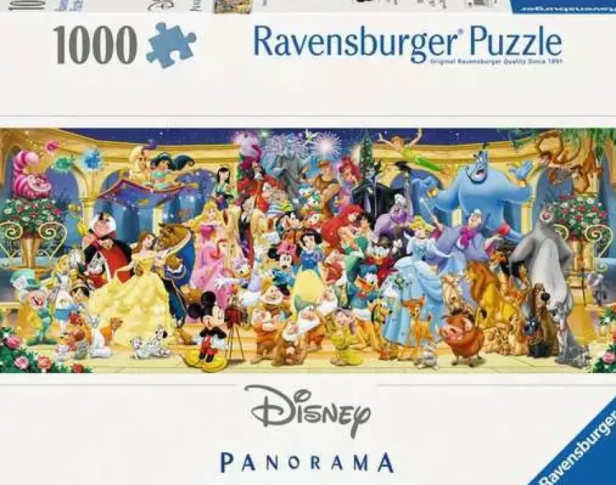 Puzzle 1000 pz. - Classici Disney - Panorama