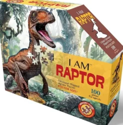 Puzzle 100 pz. - I Am Raptor