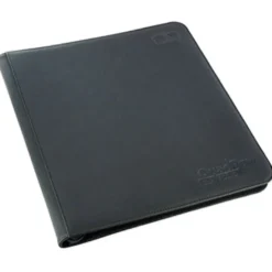 QuadRow Zipfolio a 12 Tasche Xenoskin - Nero