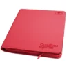 QuadRow Zipfolio a 12 Tasche Xenoskin - Rosso