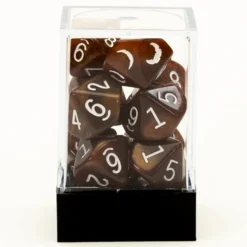 Raven Queen Dice Set - Dadi Licantropi con Fasi Lunari (10)