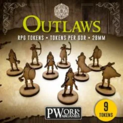 RPG Tokens - Outlaws / Fuorilegge