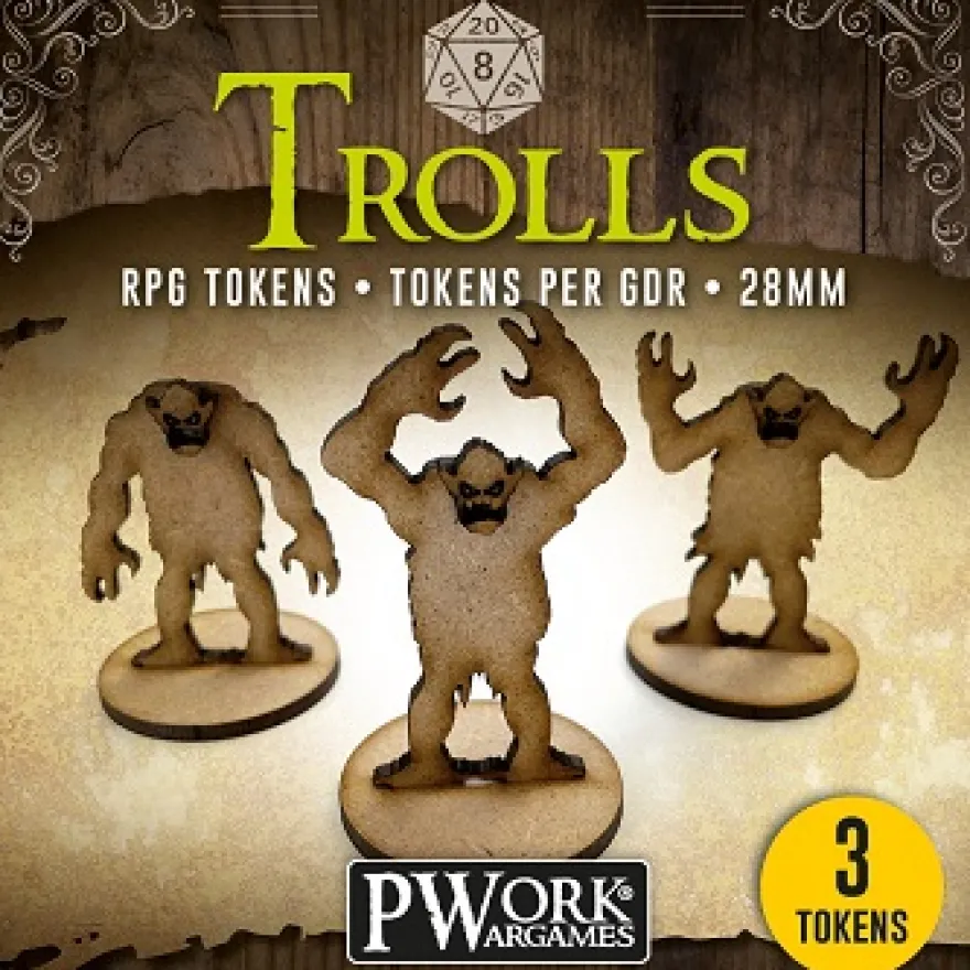 RPG Tokens - Trolls / Troll