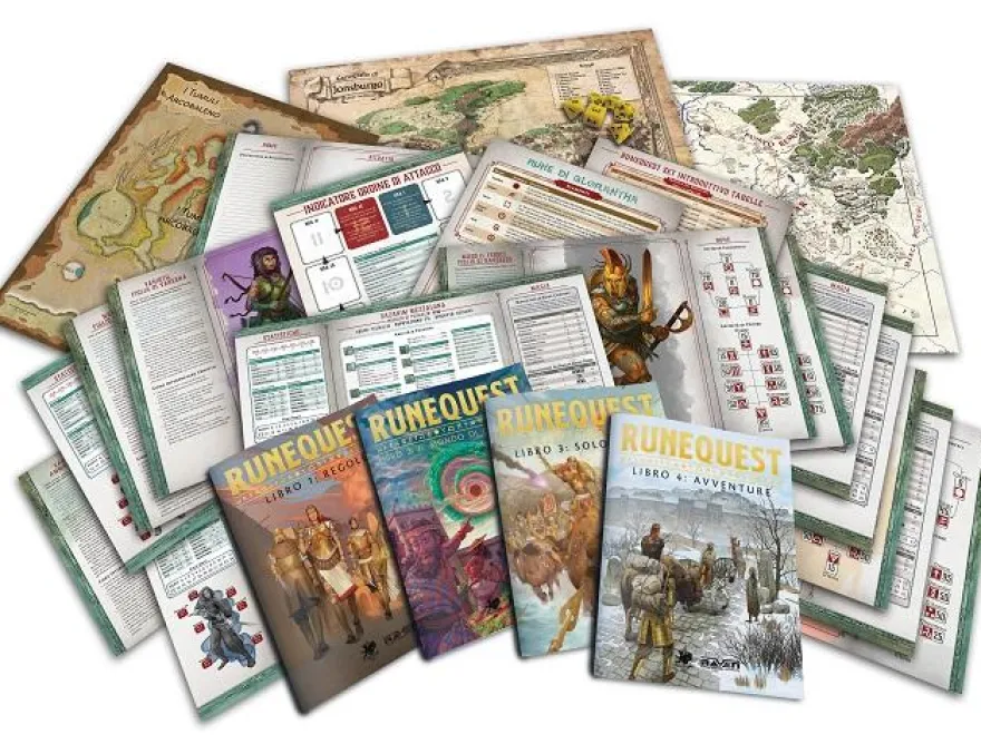 RuneQuest Edizione Italiana - Set Introduttivo Nuova Edizione