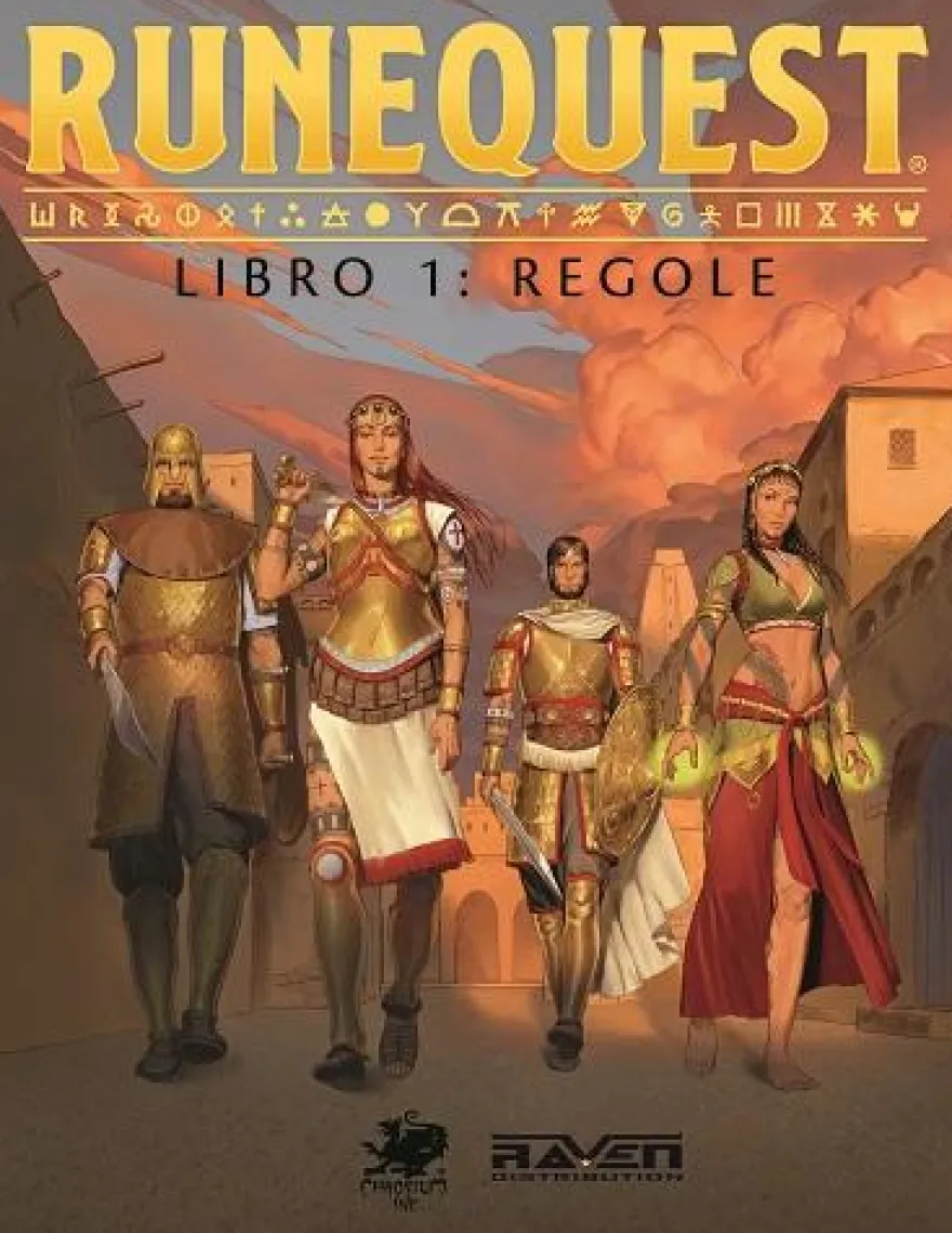 RuneQuest Edizione Italiana - Set Introduttivo Nuova Edizione