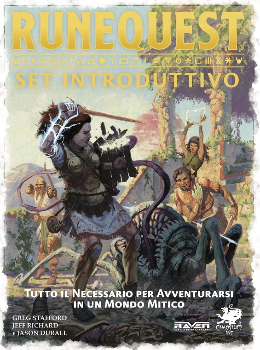 RuneQuest Edizione Italiana - Set Introduttivo Nuova Edizione