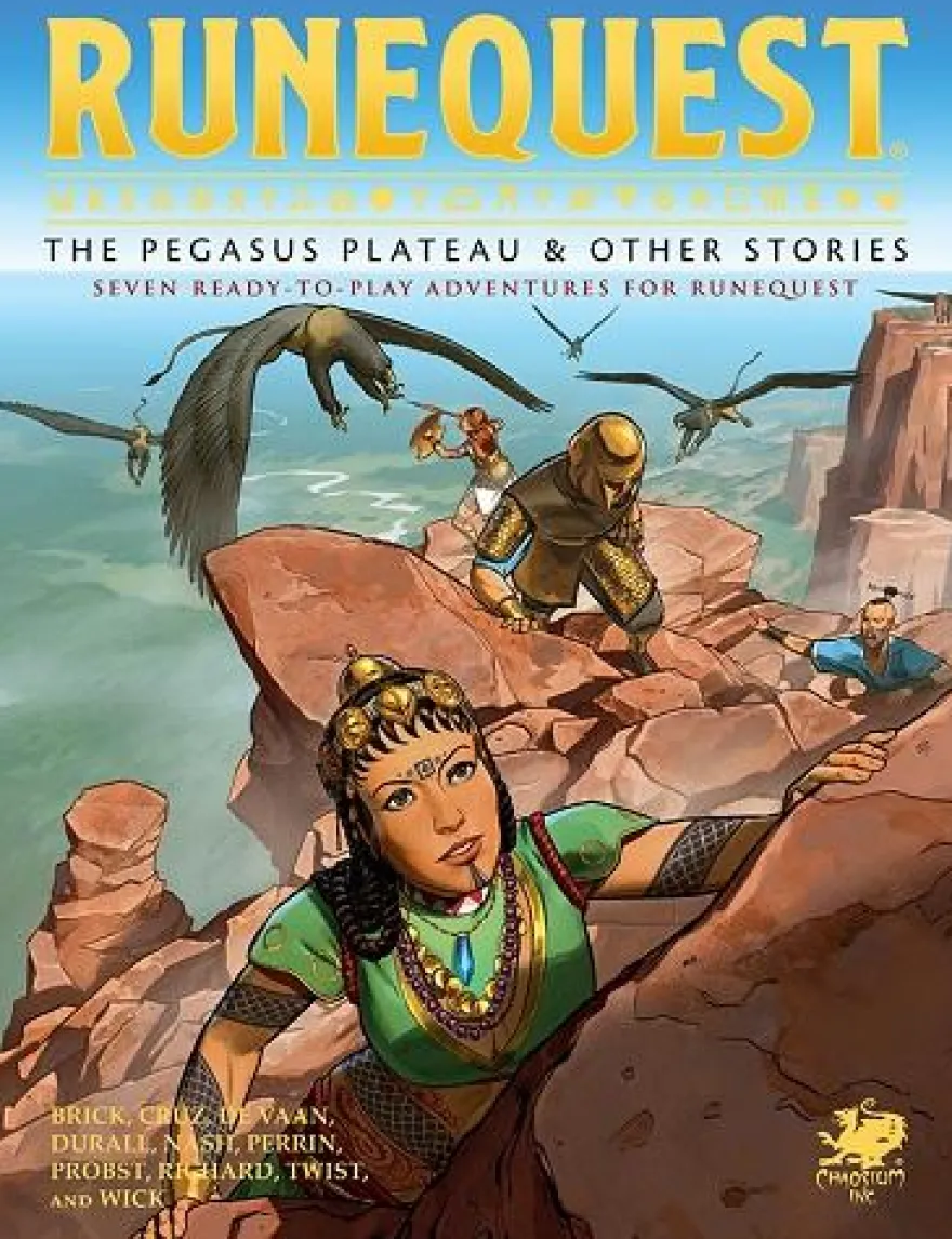 RuneQuest - The Pegasus Plateau & Other Stories