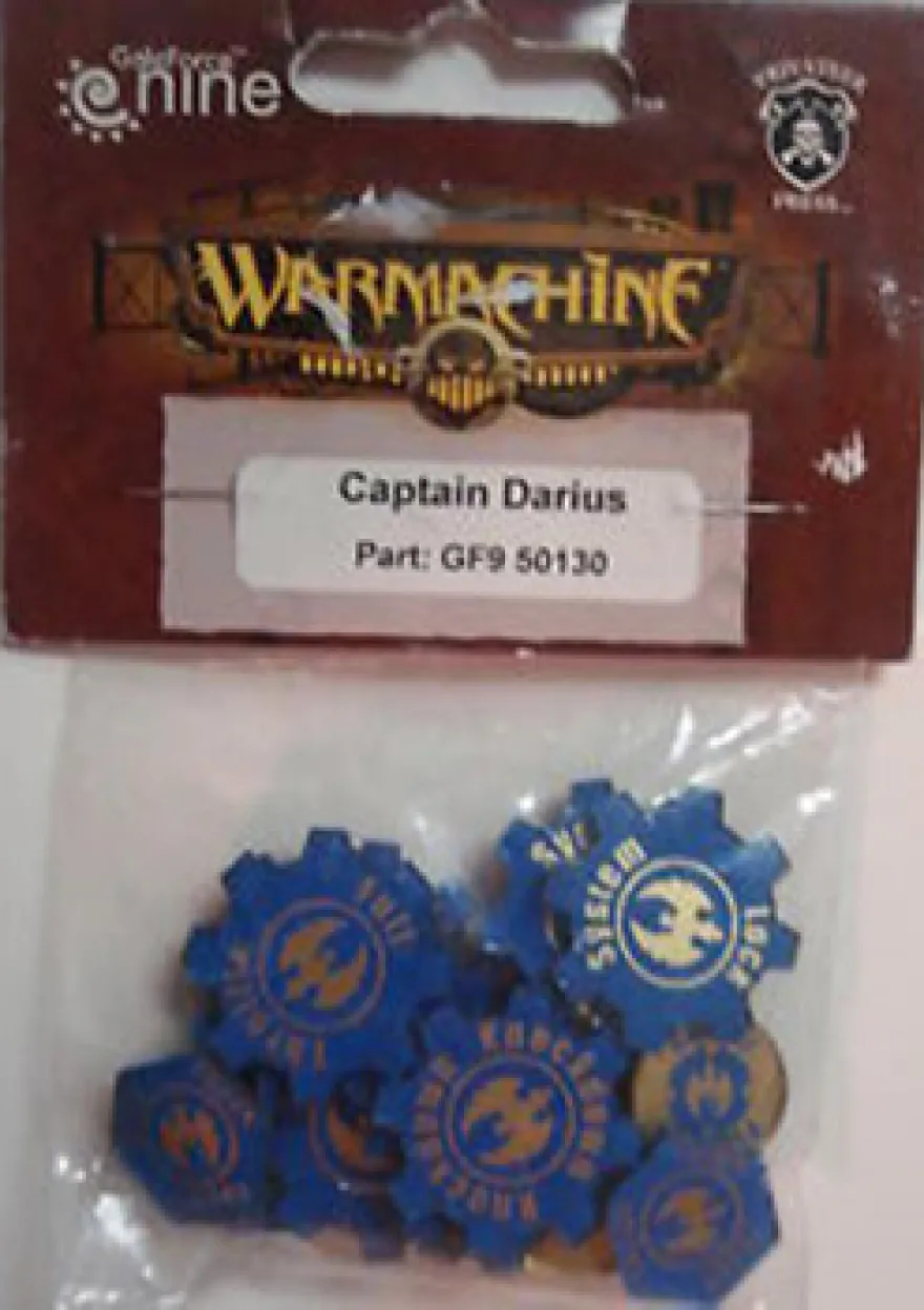 Segnalini dei Cygnar - Captain Darius