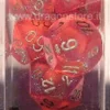 Set Dadi Borealis - Rosa/Argento