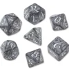 Set Dadi Classici RPG - Fumo, Bianco