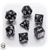 Set Dadi Classici RPG - Nero, Bianco