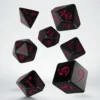 Set Dadi Classici RPG - Nero, Rosso