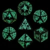 Set Dadi Cthulhu - Nero, Fluorescente