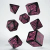 Set Dadi Cthulhu 7th Edition - Nero, Magenta