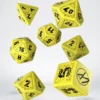 Set Dadi Cyberpunk Red RPG - Danger Zone: Giallo, Nero (7 dadi)