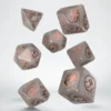 Set Dadi Draconici - Quartz: Quarzo, Rame