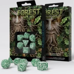 Set Dadi Foresta - Tundra: Bianco/Verde