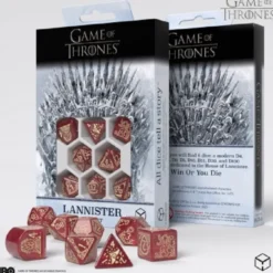 Set Dadi Game of Thrones - House Lannister