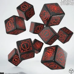 Set Dadi Game of Thrones - House Targaryen (10XD6)