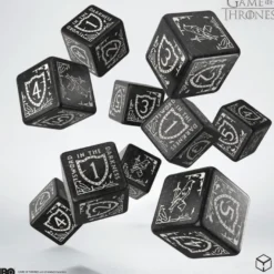 Set Dadi Game of Thrones - Night’s Watch (10XD6)