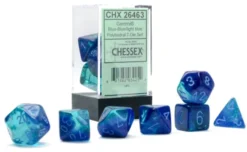 Set Dadi Gemini 8 - Blu-Blu/Azzurro